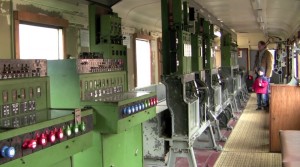 Blick durch das Lehrstellwerk