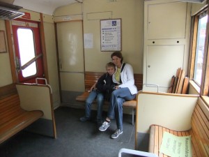 In der S-Bahn von 1939