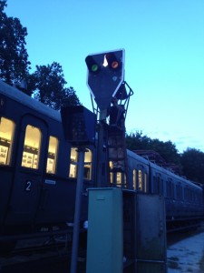 Sv-Signal in Aumühle S-Bahnsignal
