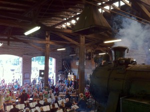 Orchester im Lokschuppen