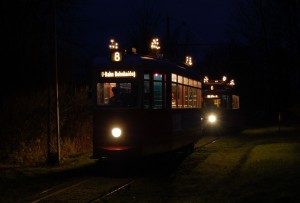 Adventsfahrt bei der Straßenbahn