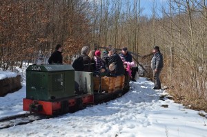Mit der Feldbahn im Sachsenwald