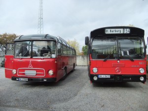 Magirus Deutz Saturn II L von 1962 und Mercedes Benz O 305 von 1984