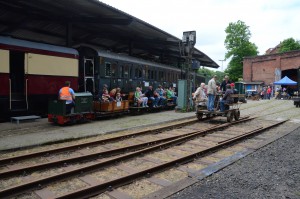 Feldbahn- und Draisine-Fahrten