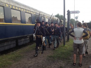 Die Schlachten sind geschlagen, die Soldaten rücken ab