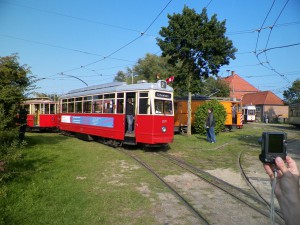 V3-Triebwagen 2970 mit Beiwagen V2B 1306.