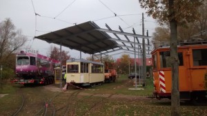 BS 7553 neben dem Tramport