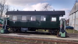 Wagen 15 in Aufarbeitung