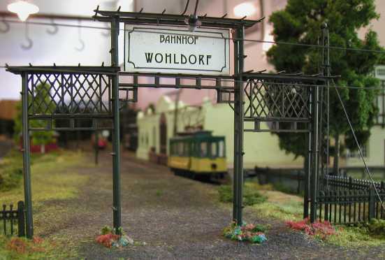 Nahverkehrsmuseum Kleinbahnhof Wohldorf, Bahnhof Wohldorf