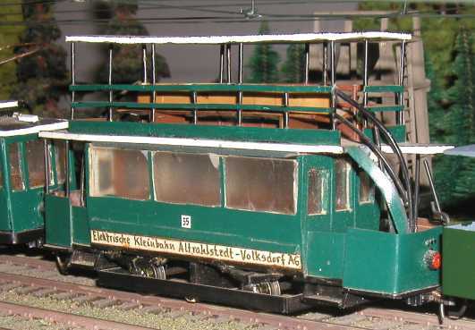 Nahverkehrsmuseum Kleinbahnhof Wohldorf, Modellanlage, Anhänger 56