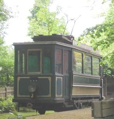 Triebwagen T3 der EKV in Volksdorf, Mai 2002